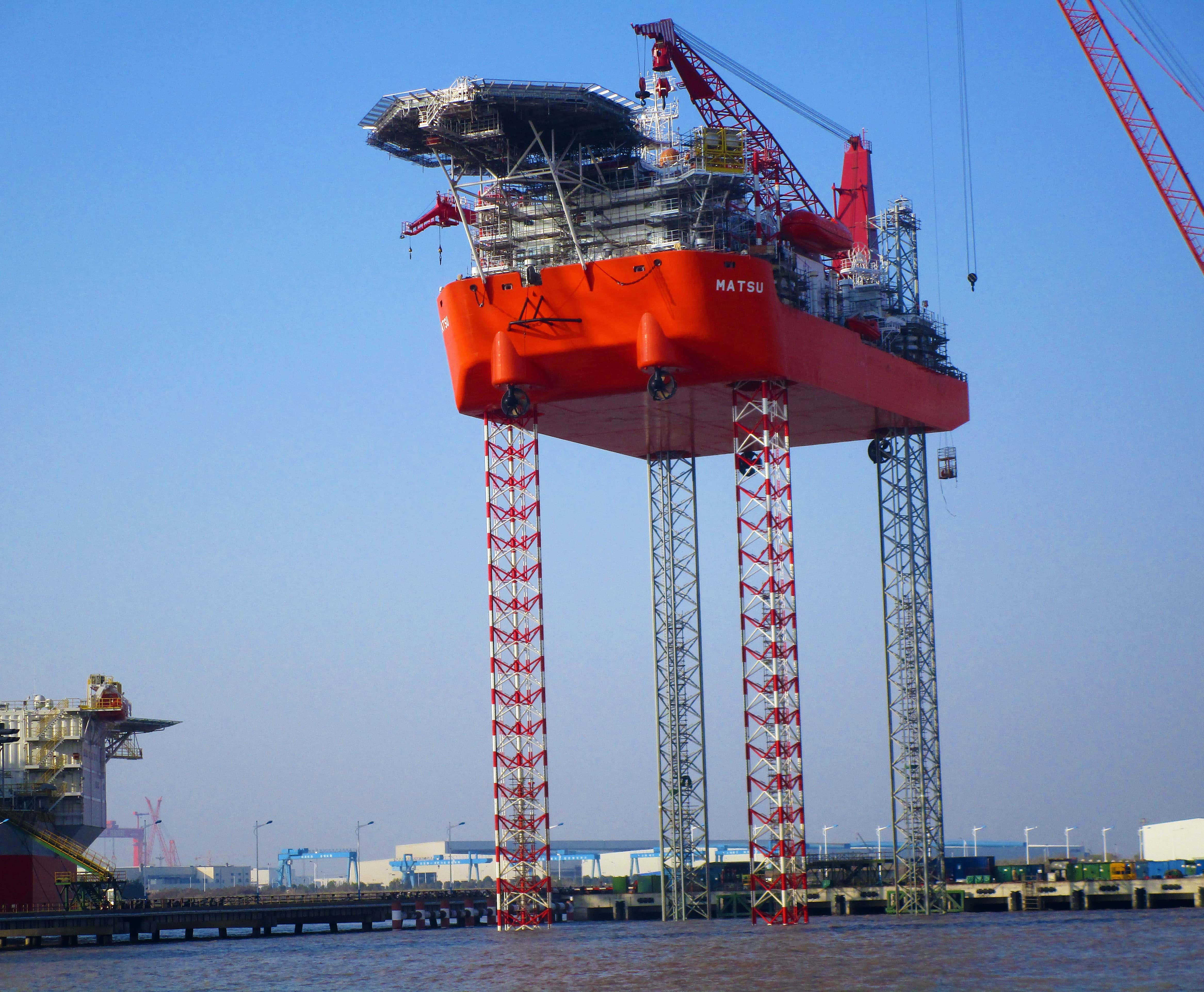 MATSU jack-up eenheid van Seafox